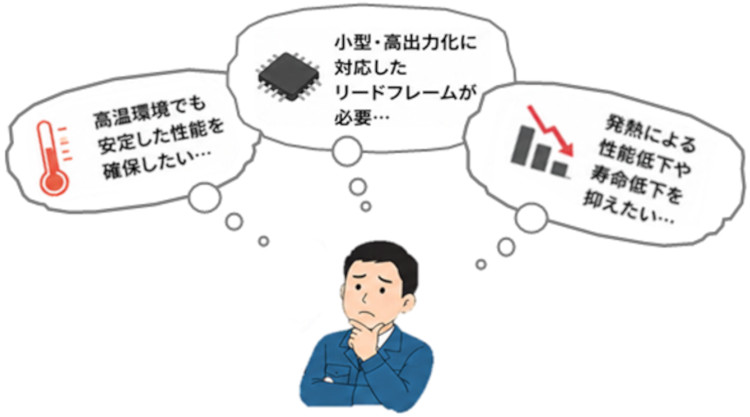 高耐熱・強度・導電性が心配